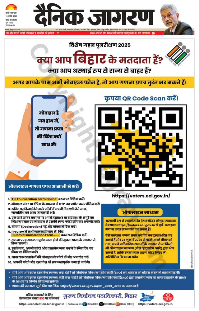 Dainik Jagran Bareilly Nagar
