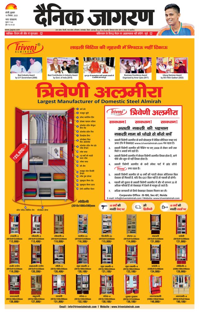 Dainik Jagran Bareilly Nagar