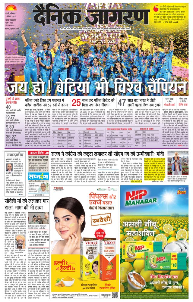 Dainik Jagran Bareilly Nagar