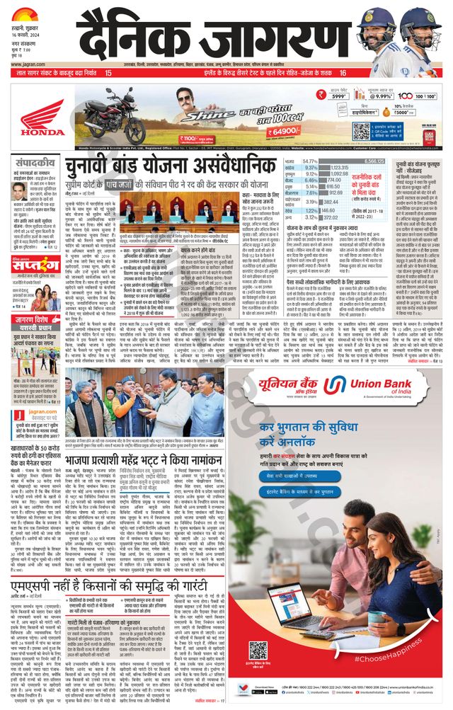 Dainik Jagran Haldwani