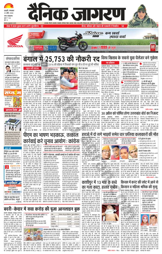 Dainik Jagran Haldwani