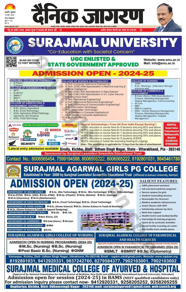 Dainik Jagran Haldwani