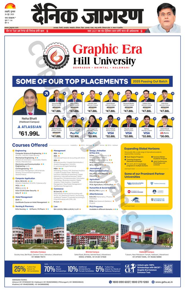 Dainik Jagran Haldwani