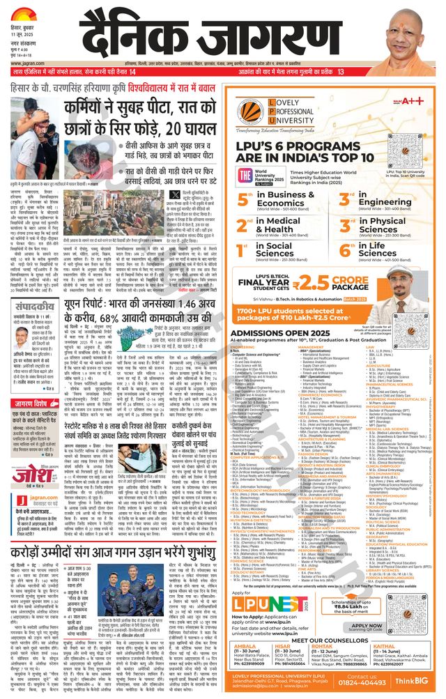 Dainik Jagran Hisar