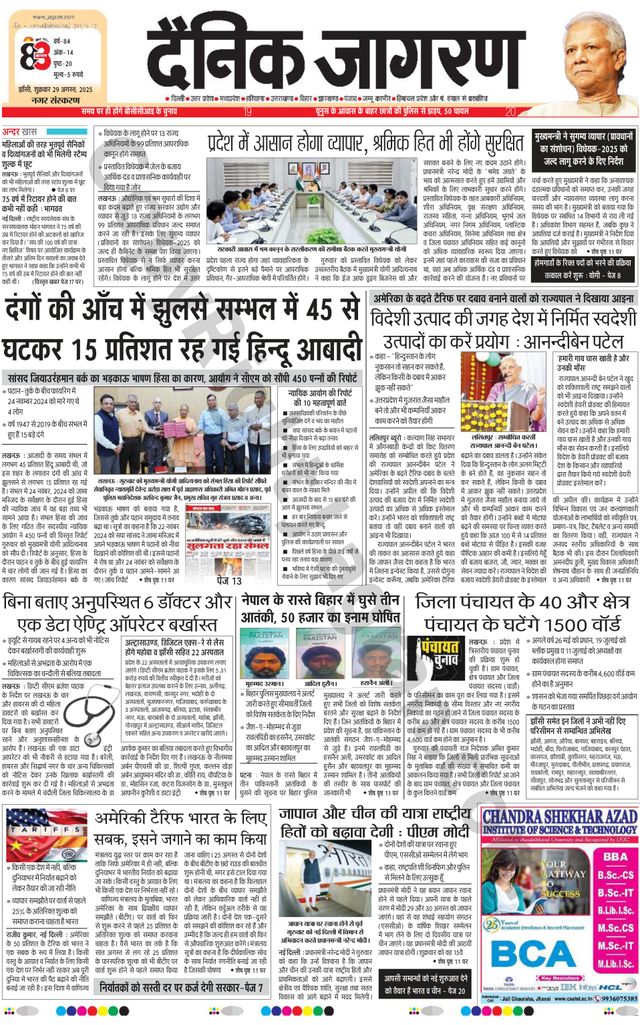 Dainik Jagran Jhansi