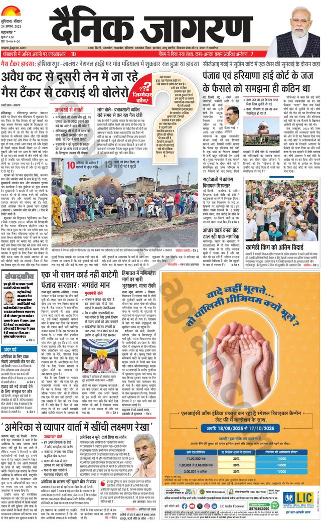 Dainik Jagran Ludhiana