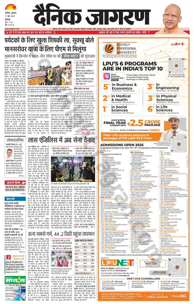 Dainik Jagran Shimla