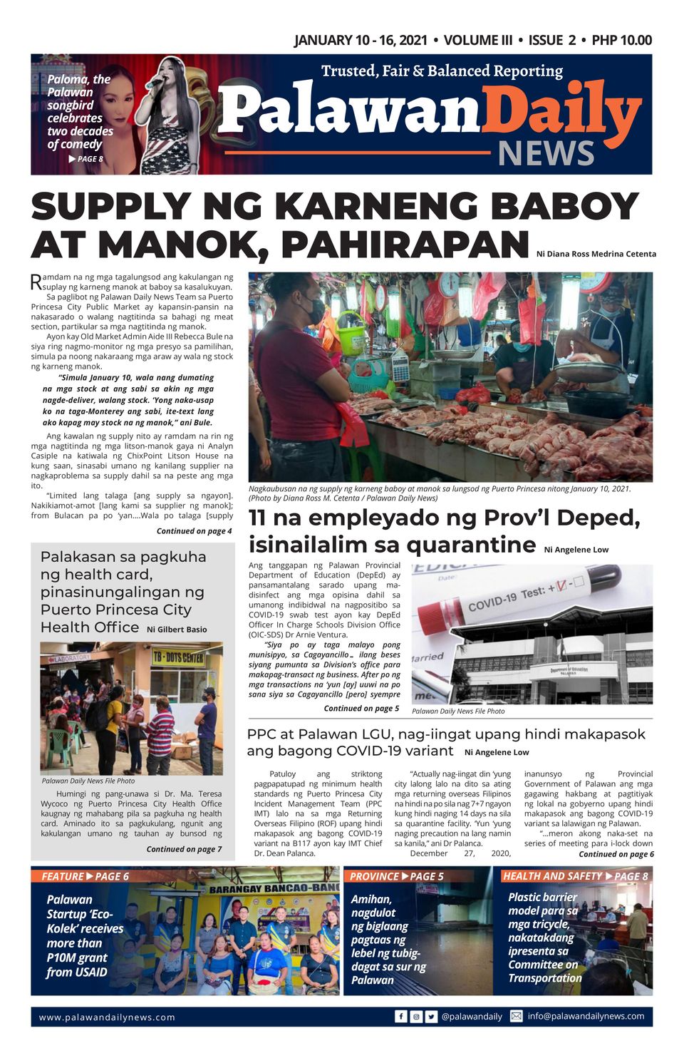 Dover ExpressJanuary 1016, 2021 Newspaper Get your Digital Subscription