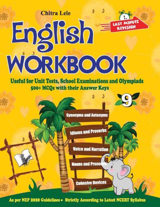 English Workbook Class 9 - Unit Test 9 English Workbook Class 9 Cover - Unit Test 9 Edition