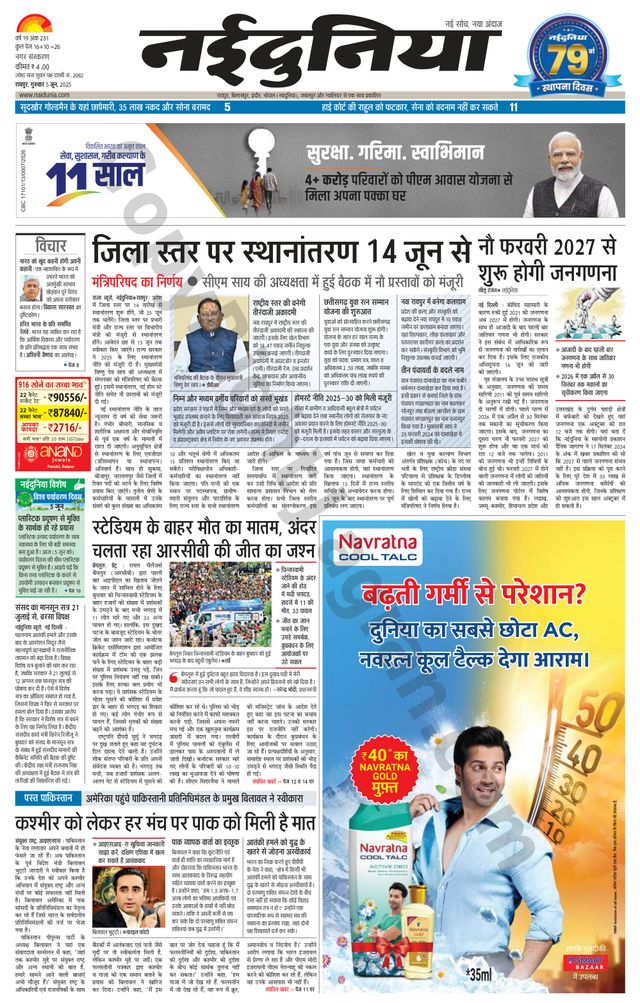 NaiDunia Raipur