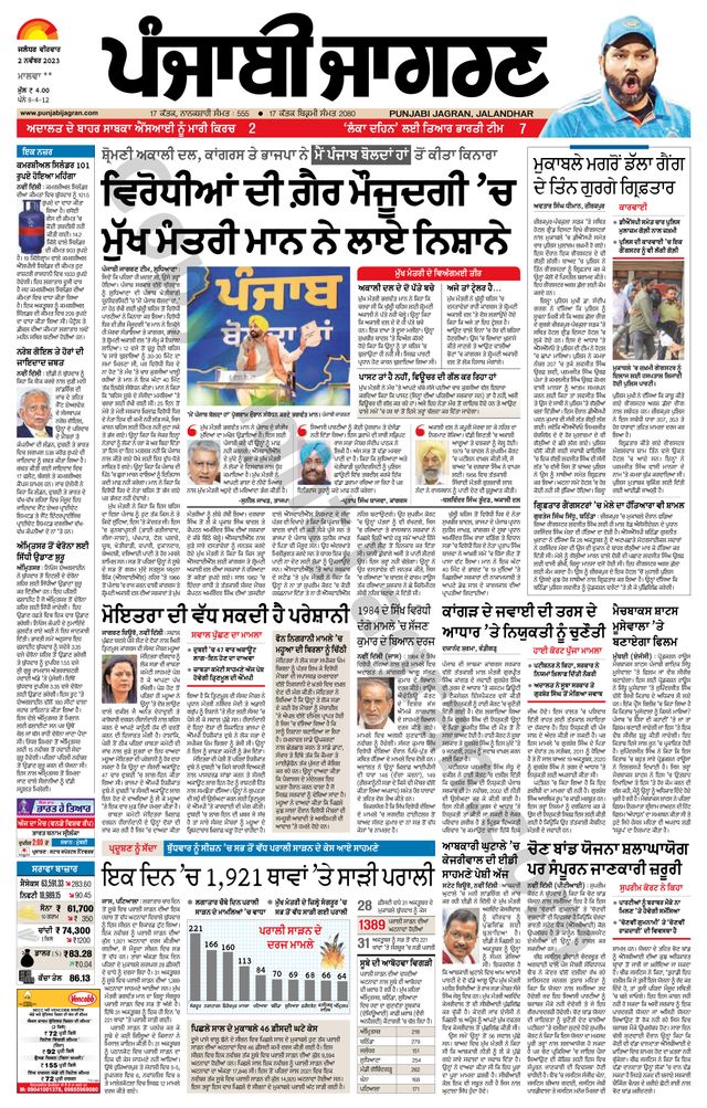Punjab Jagran Firozpur