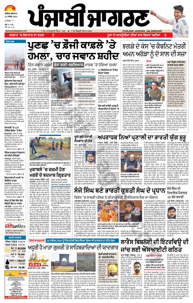 Punjab Jagran Firozpur