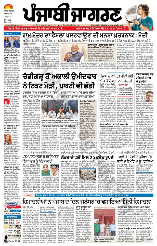 Punjab Jagran Sangrur