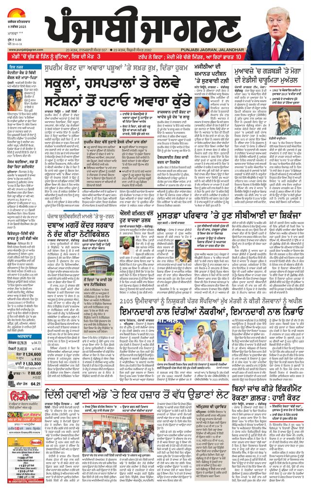 Punjab Jagran Sangrur