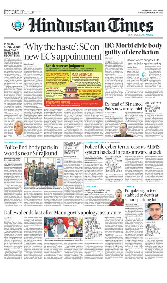 Hindustan Times Amritsar