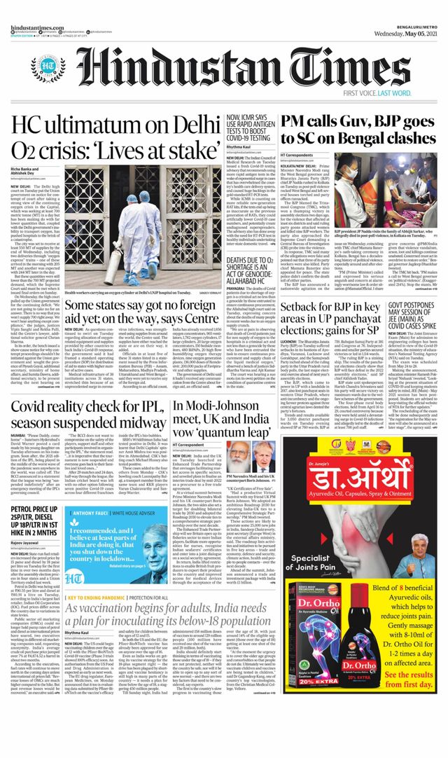Hindustan Times Bengaluru