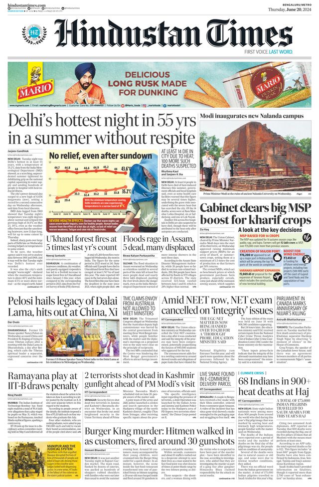 Hindustan Times Bengaluru