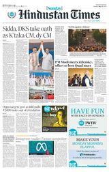 Hindustan Times Haryana - May 21, 2023 May 21, 2023