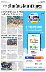 Hindustan Times Haryana - August 02, 2023 August 02, 2023