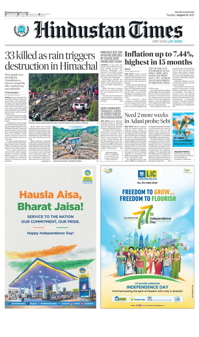 Hindustan Times Haryana