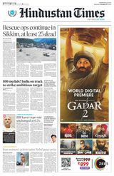 Hindustan Times Jammu - October 07, 2023 October 07, 2023
