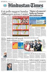 Hindustan Times Navi Mumbai - December 01, 2023 December 01, 2023