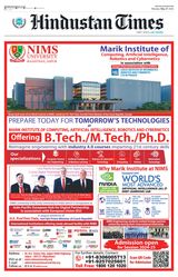 Hindustan Times Rajasthan - May 27, 2024 May 27, 2024