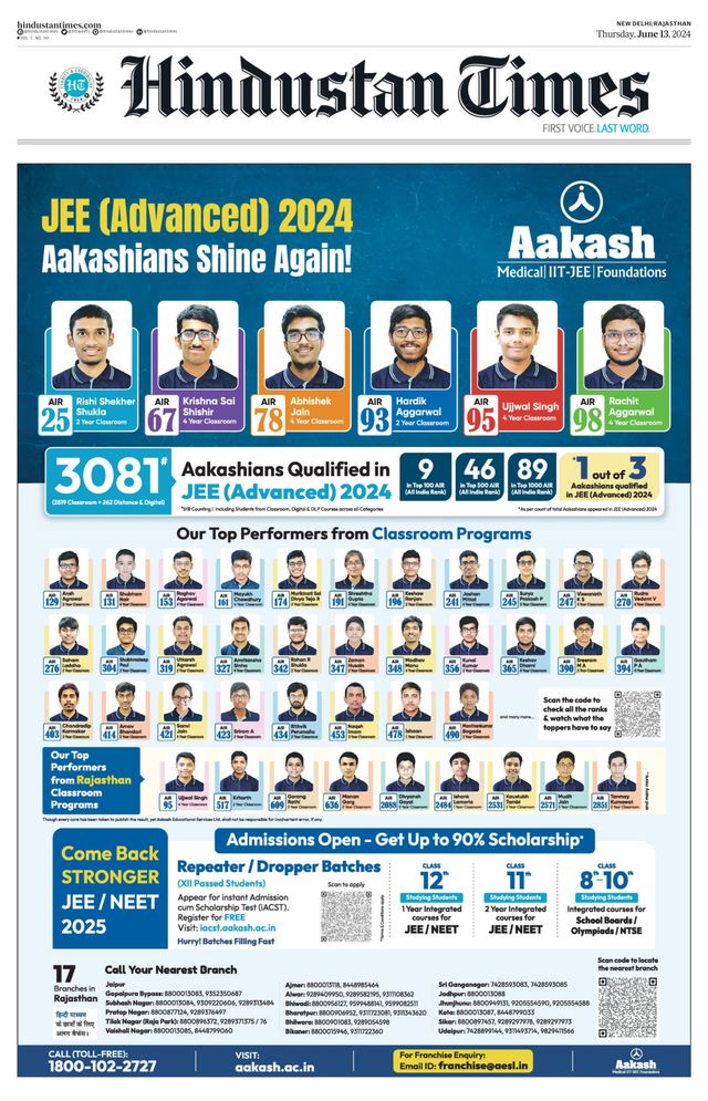 Hindustan Times Rajasthan
