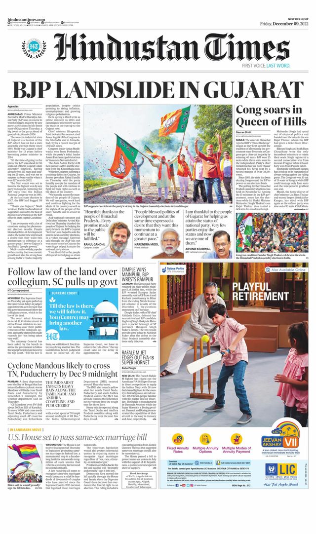 Hindustan Times West UP