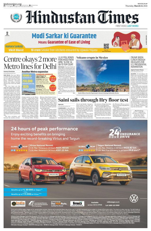 Hindustan Times West UP