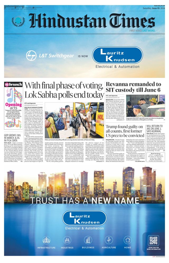 Hindustan Times West UP
