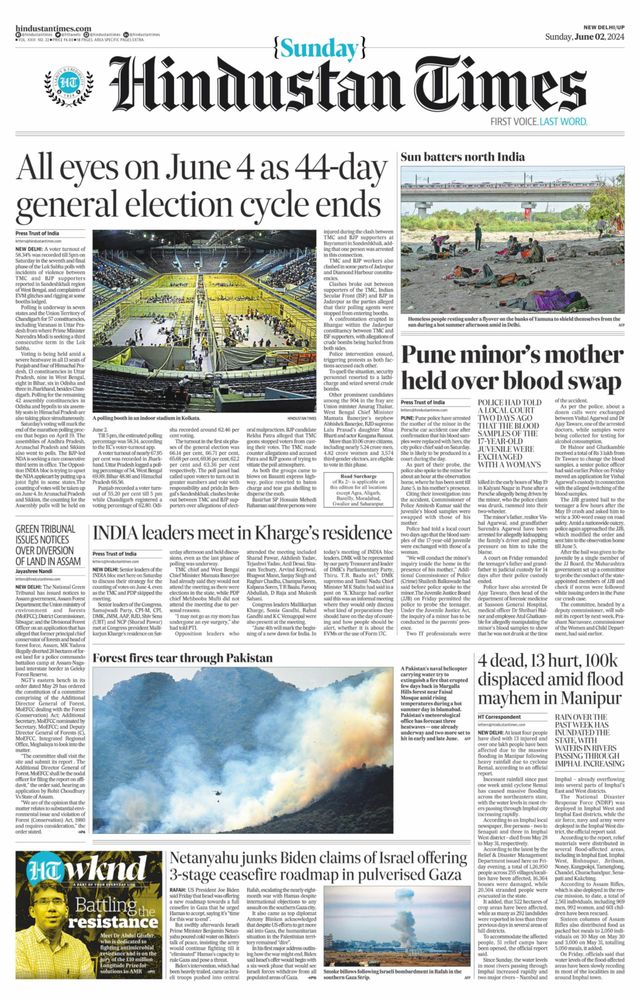 Hindustan Times West UP