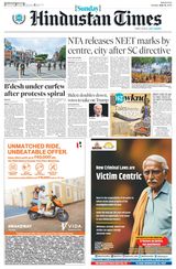 Hindustan Times West UP - July 21, 2024 July 21, 2024