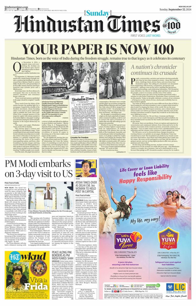 Hindustan Times West UP