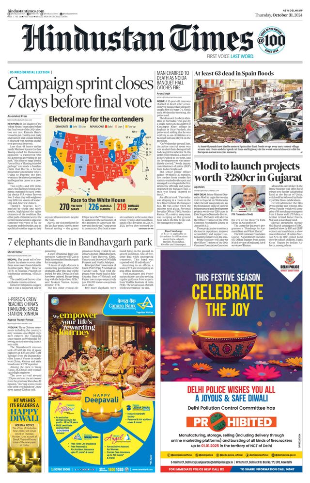Hindustan Times West UP