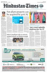 Hindustan Times West UP - November 06, 2024 November 06, 2024