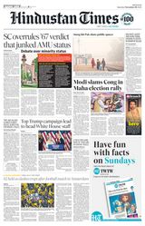 Hindustan Times West UP - November 09, 2024 November 09, 2024