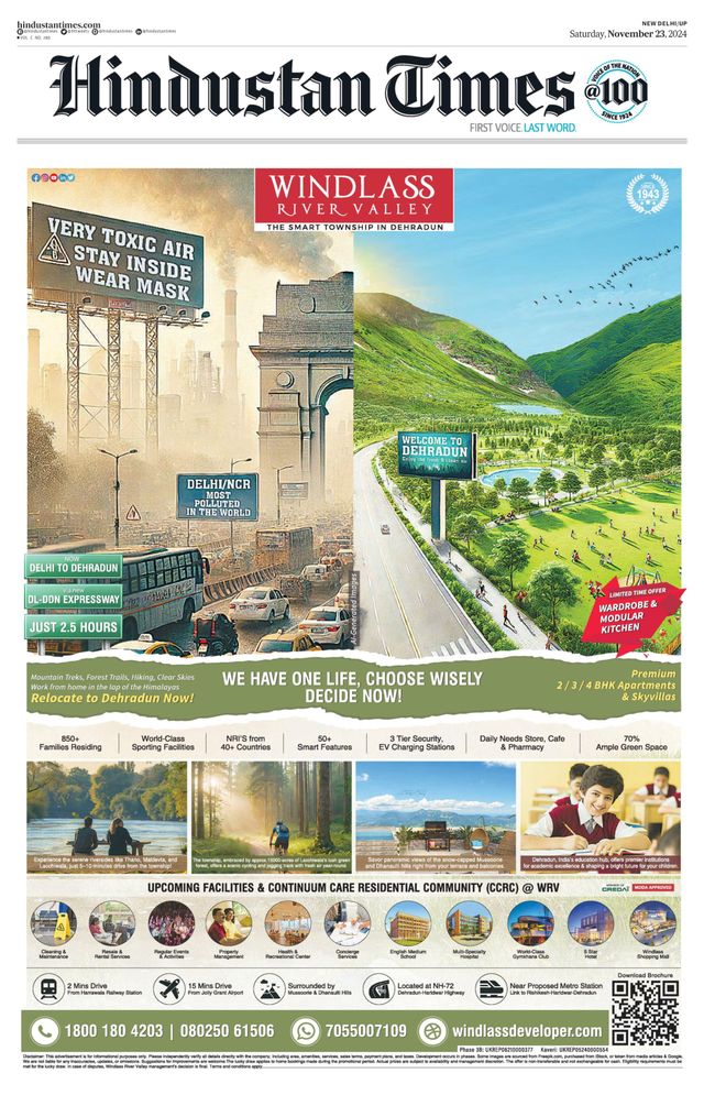 Hindustan Times West UP