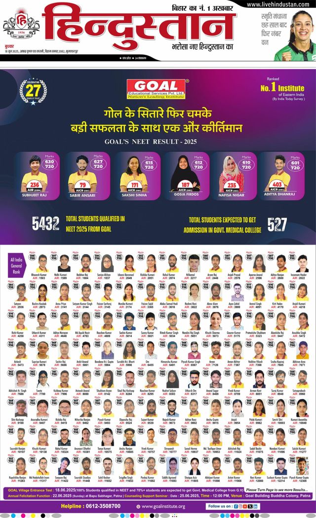 Hindustan Times Hindi Muzaffarpur