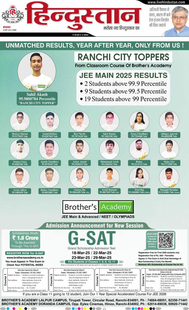 Hindustan Times Hindi Dhanbad