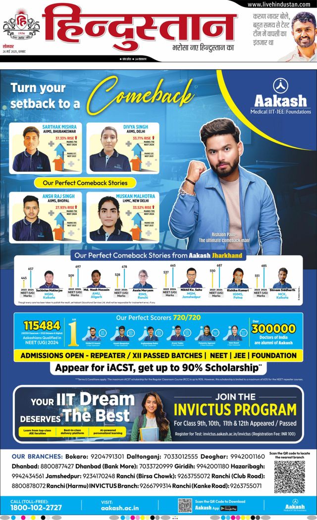 Hindustan Times Hindi Dhanbad