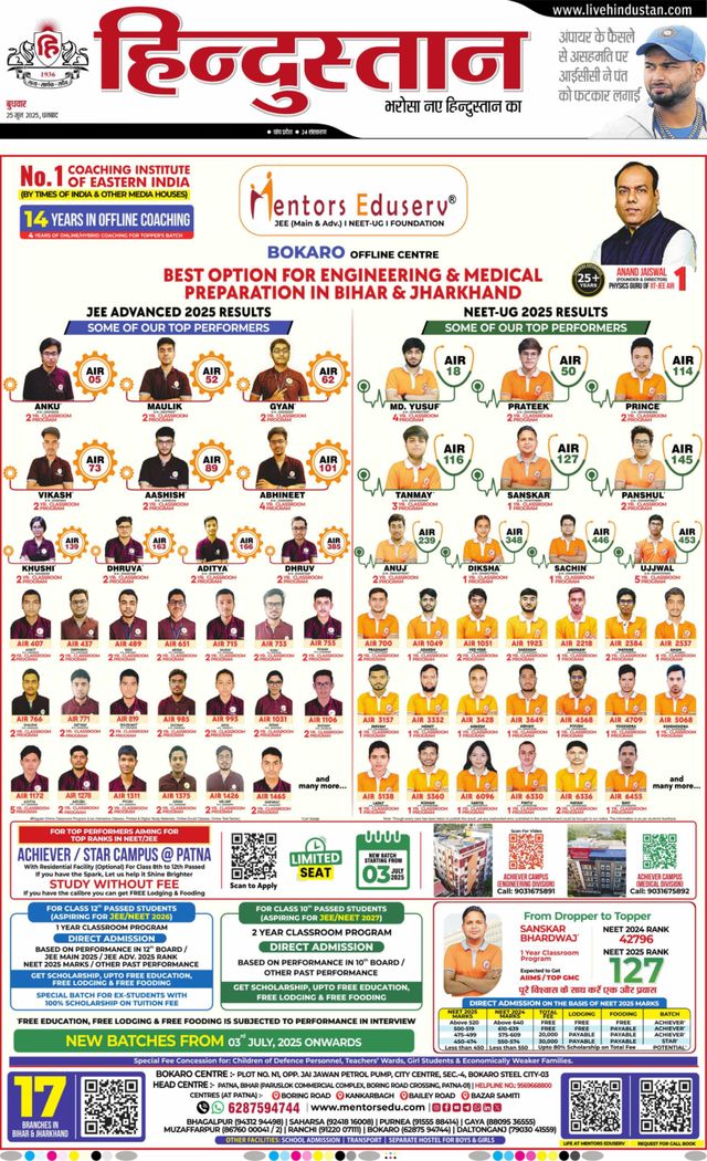 Hindustan Times Hindi Dhanbad