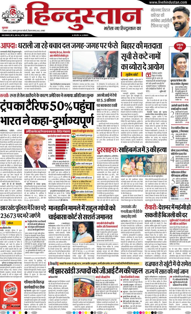Hindustan Times Hindi Dhanbad
