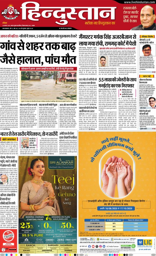 Hindustan Times Hindi Dhanbad