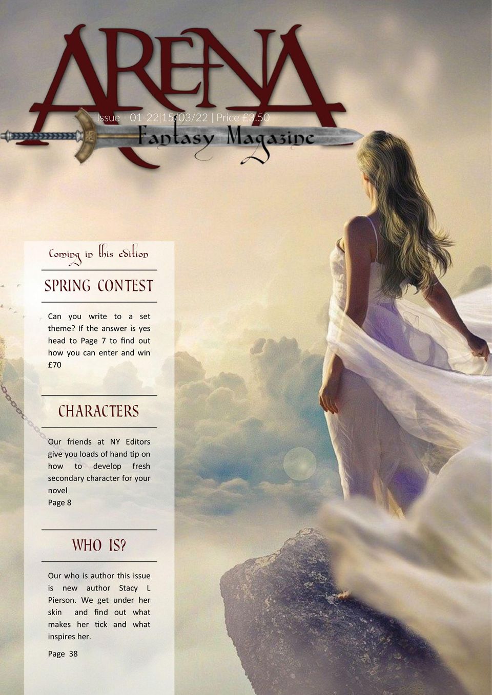 Arena Fantasy MagazineIssue 4 Spring 2022 Magazine