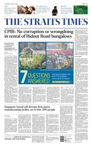 The Straits Times