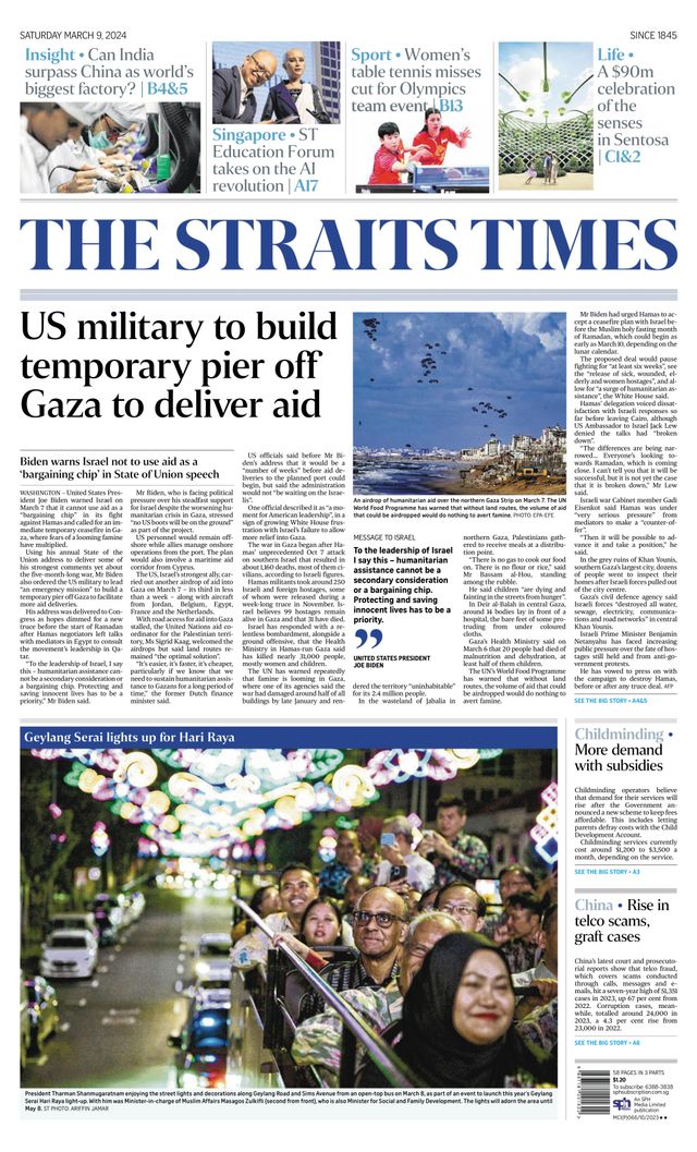 The Straits Times