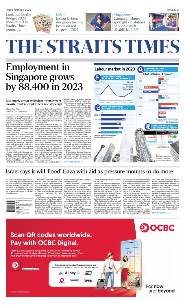 The Straits Times