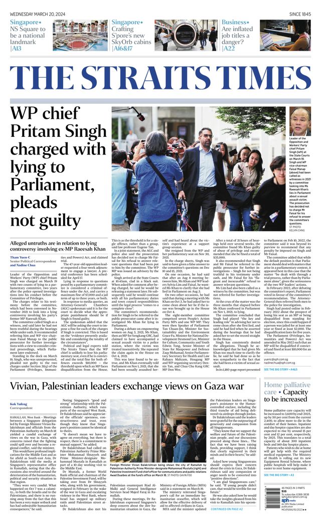 The Straits Times