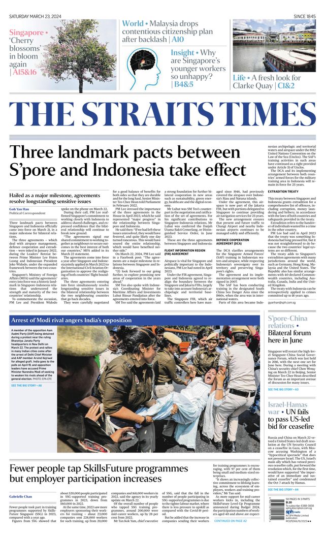 The Straits Times